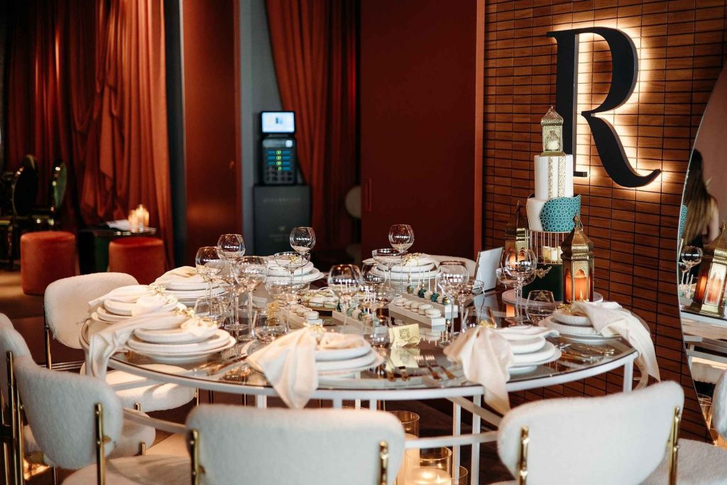 Private Dinner Setup at Rimabelle by Dolce Vita
